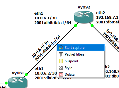 start packet capture